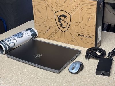 MSI Thin 15 Gaming Laptop - i5 13th Gen, RTX 3050, 16GB RAM, 512GB SSD