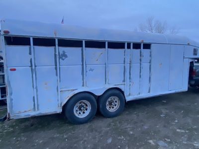 Four Horse Slant Load With Heavy Axles