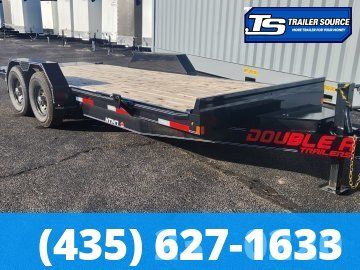 7x20 Double A Pro Series HT Power Tilt Trailer - 15.4K GVWR - Torsion Axles