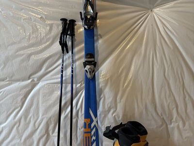 HEAD XR Full-Speed Ski Set with Dolomite SX 05 Ski Boots and Poles