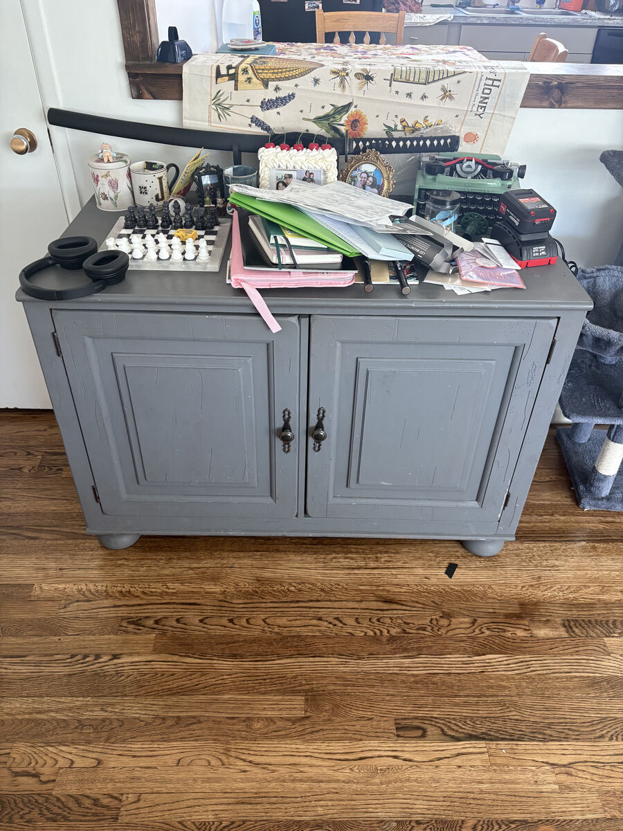 Gray Storage Chest / $70 OBO