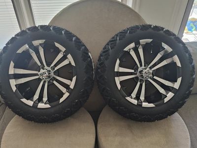 Pair of Kenda Golf Cart Wheels | 23 x 10.00-14 | 4 ply