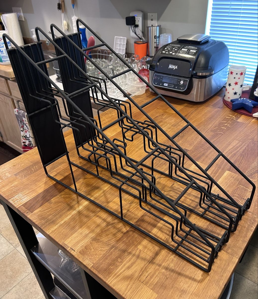 5 slot Syrup bottle racks