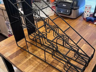 5 slot Syrup bottle racks