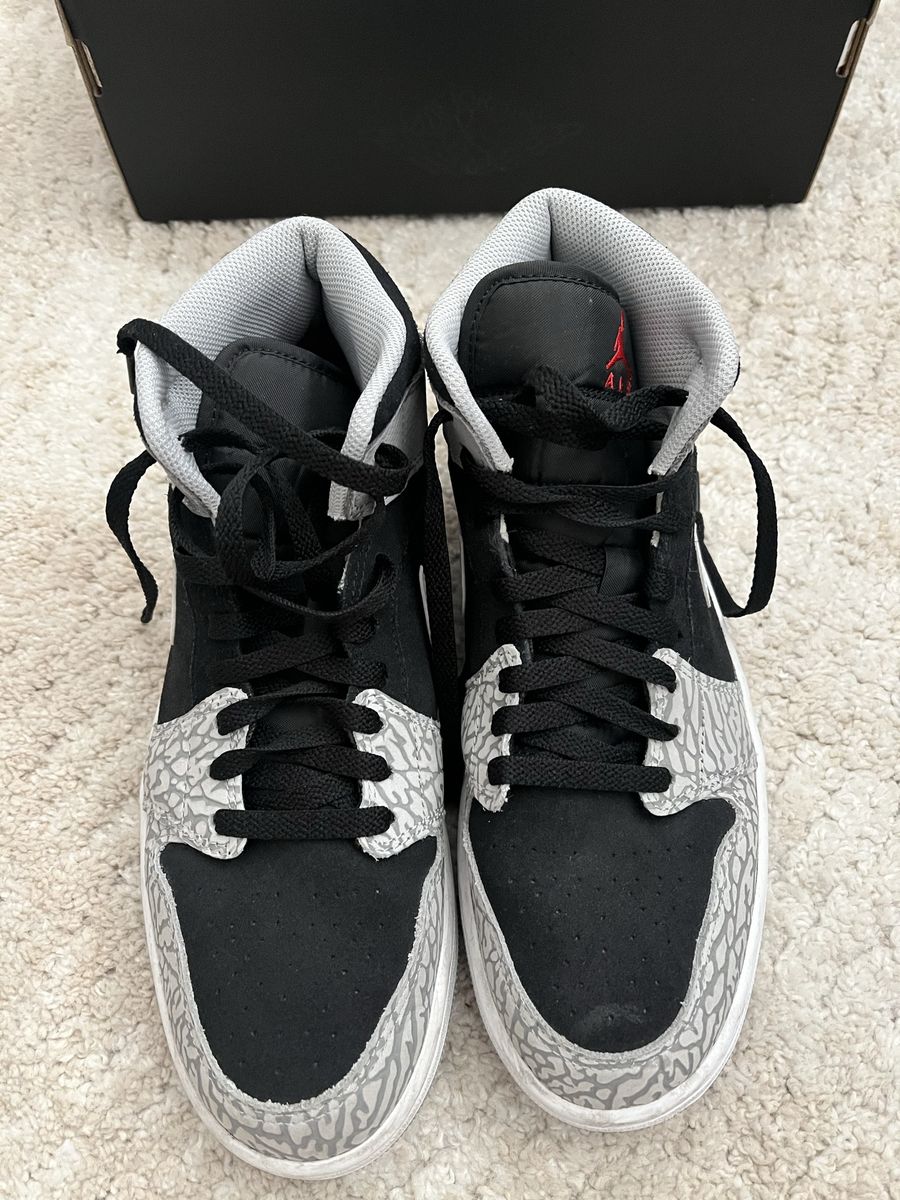 Jordan 1 Mid Elephant Print Men’s 9.5