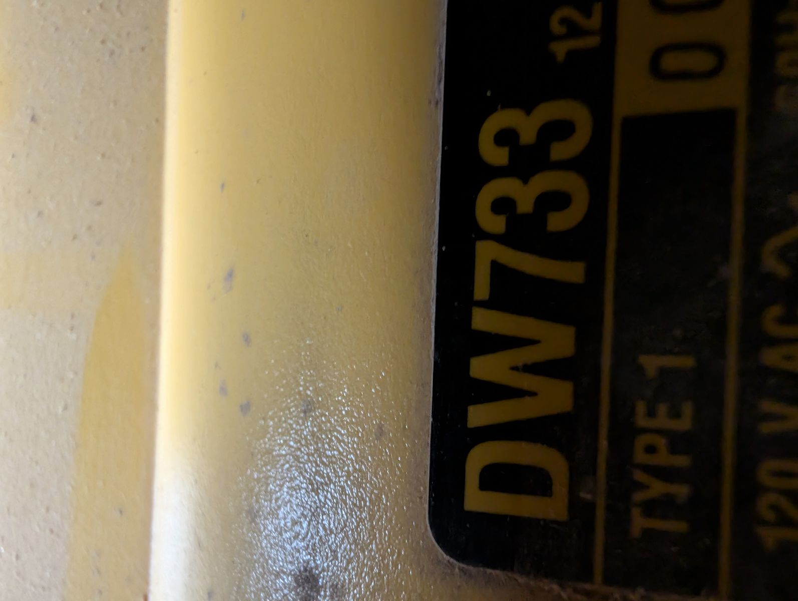 DeWalt planer DW733