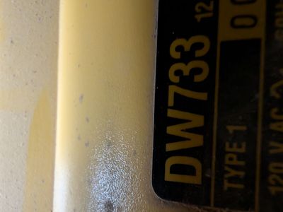 DeWalt planer DW733