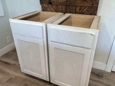 BRAND NEW White Base Cabinets
