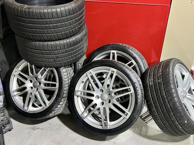 Audi Speedline Wheels with New Continental Tires