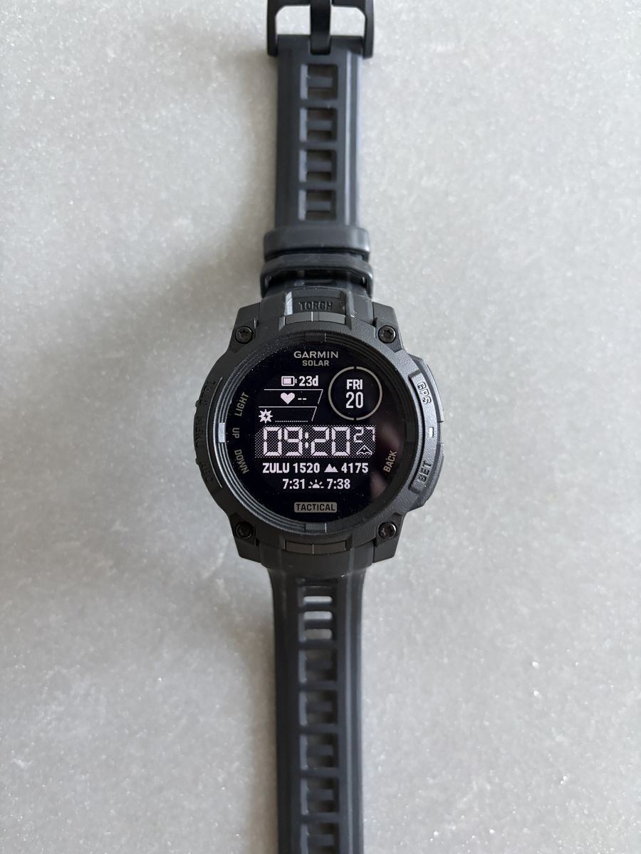 GARMIN Instinct 3 tactical solar