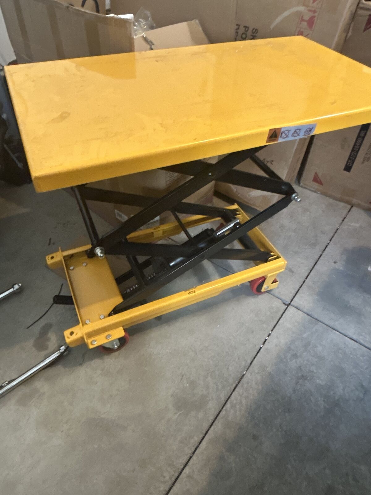 Double Scissor Lift Table - 59" Lifting Height - 1760 lbs