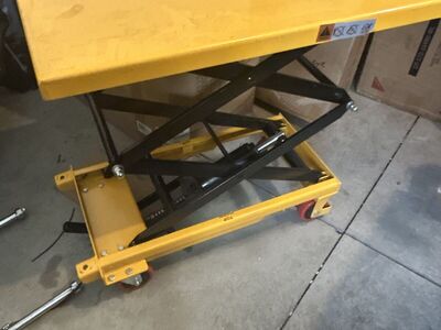 Double Scissor Lift Table - 59" Lifting Height - 1760 lbs