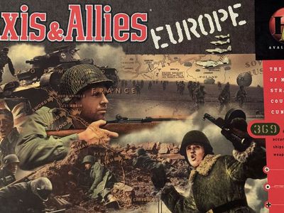 Axis & Allies Europe Avalon Hill Board Game - WWII Military Strategy