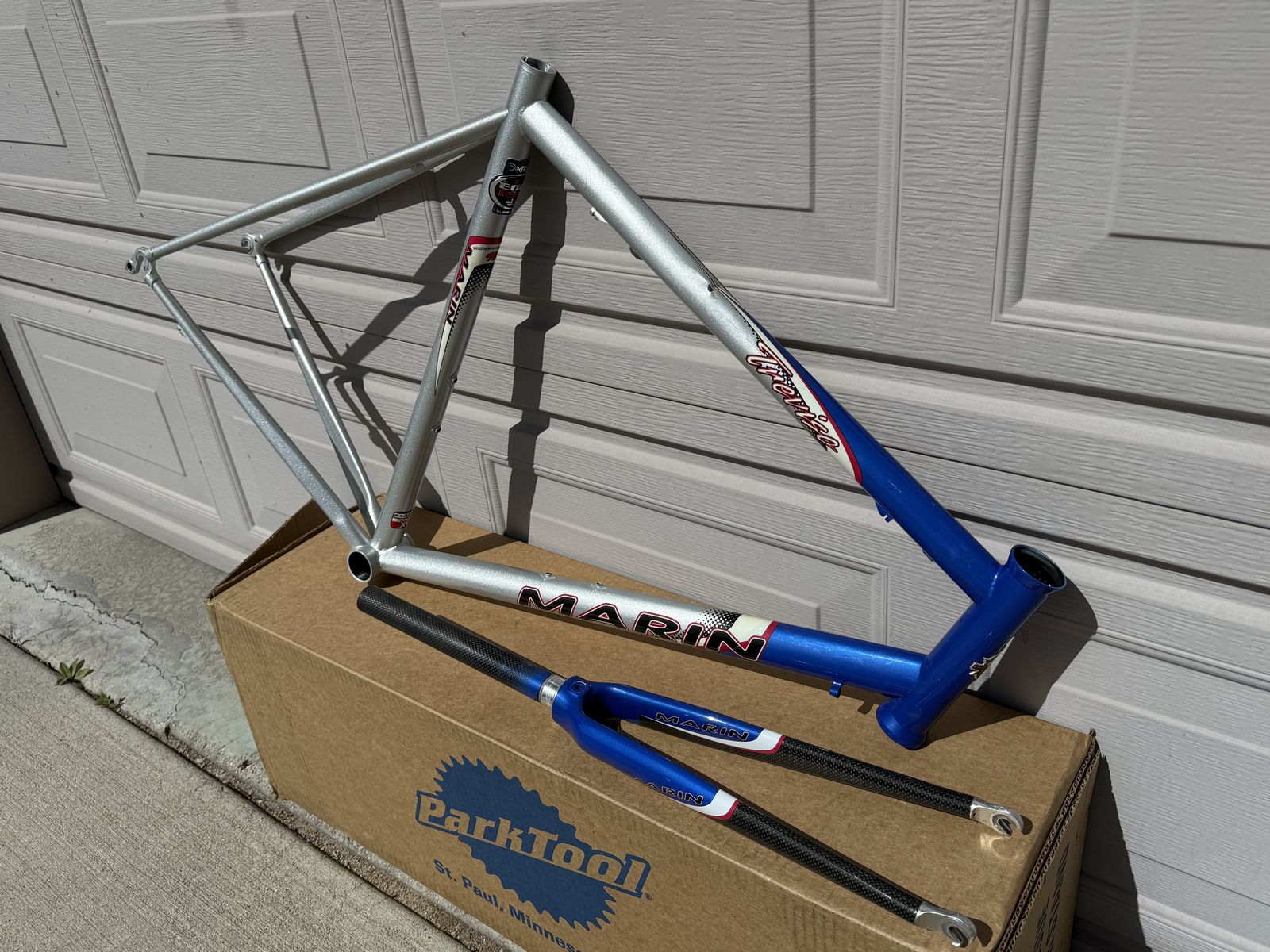 Marin Treviso XL Road Bike Frame + Carbon Fork