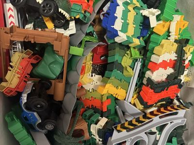 Flexible track build able with cars (Dino)