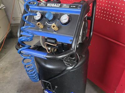 Kobalt 26-Gallon "Quiet Tech" Air Compressor – 150