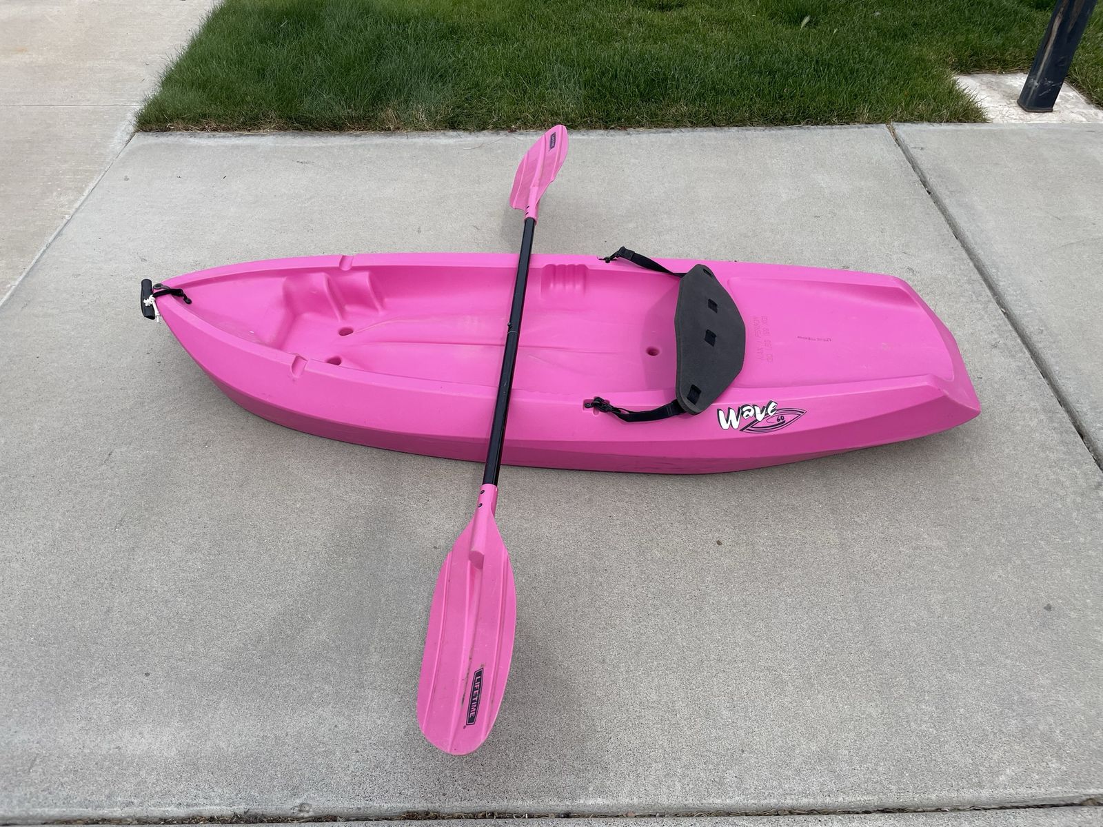 Lifetime wave kayak pink