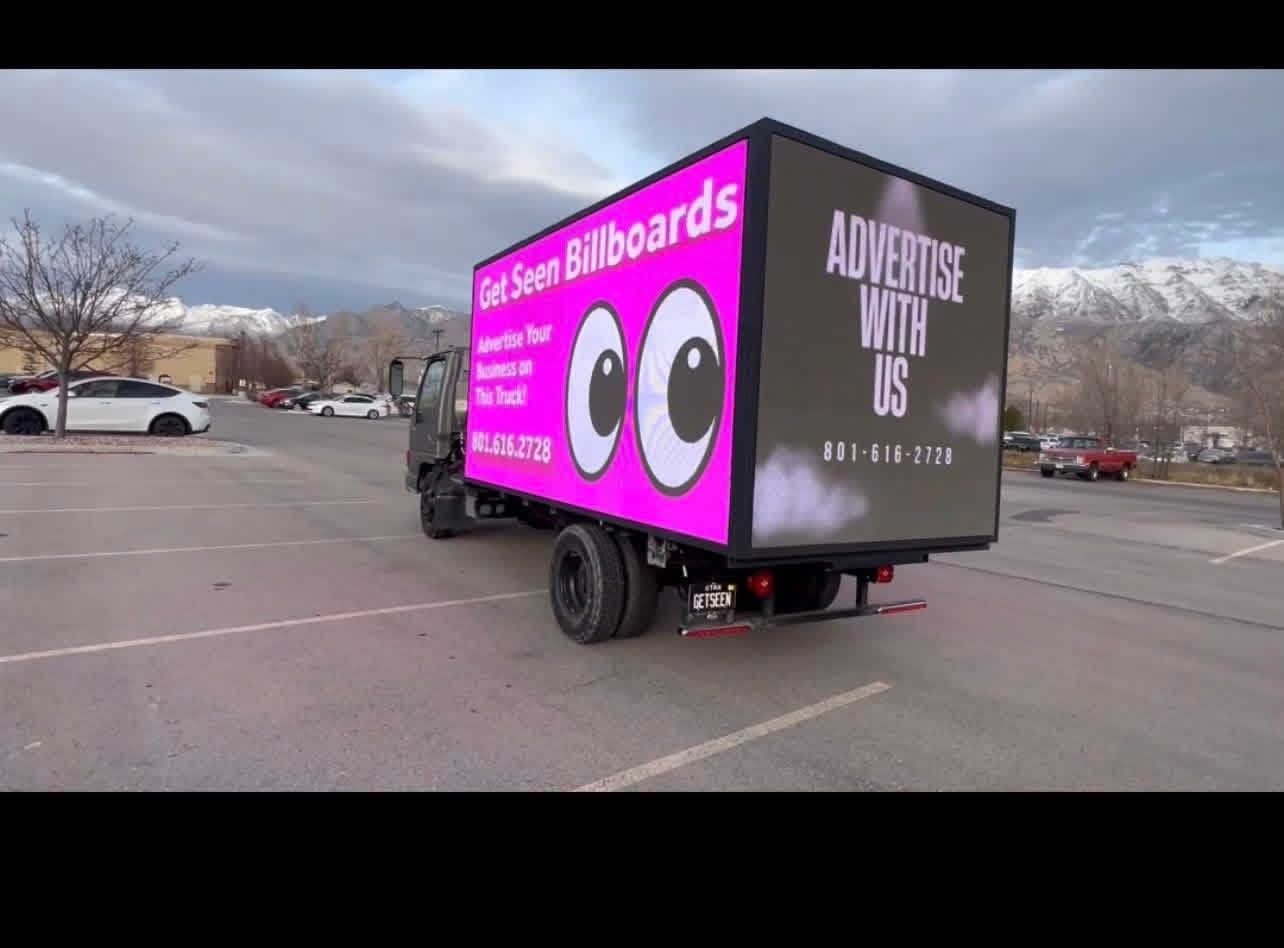 Digital billboard advertising truck! Excellent investment!