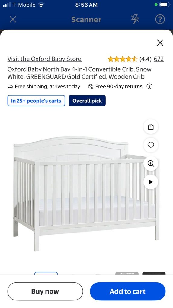 New Oxford North Bay 4-1 Crib