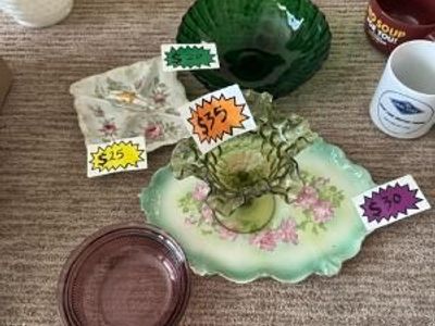 Vintage Austrian Porcelain Serving Dish Collection – Matching Set of 3