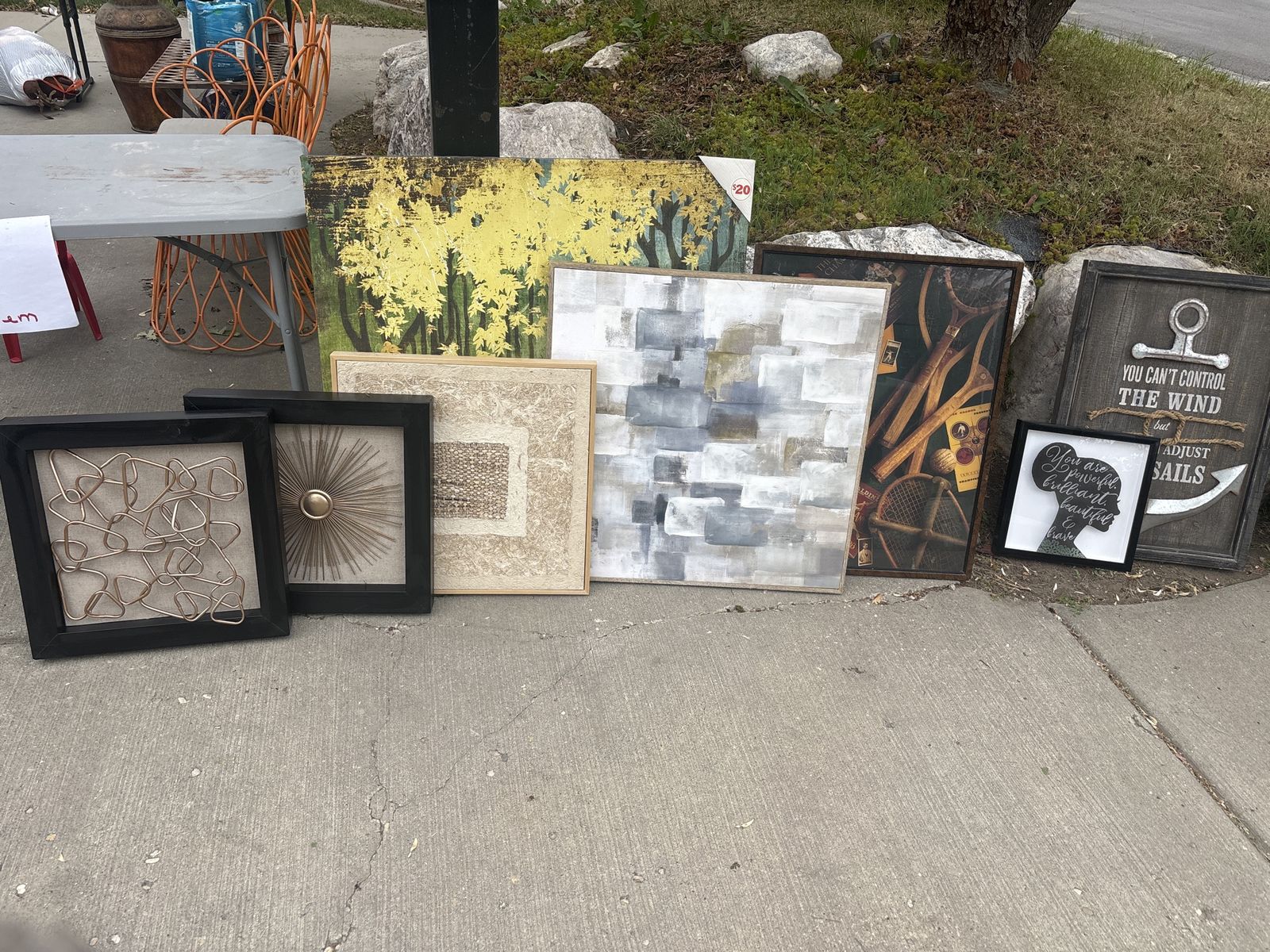 Assorted Wall Art & Decor Collection - Multiple Styles, Modern & Rustic Pieces