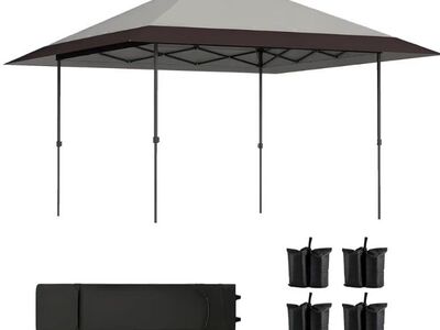 NEW Outsunny 13' x 13' Pop Up Canopy Tent