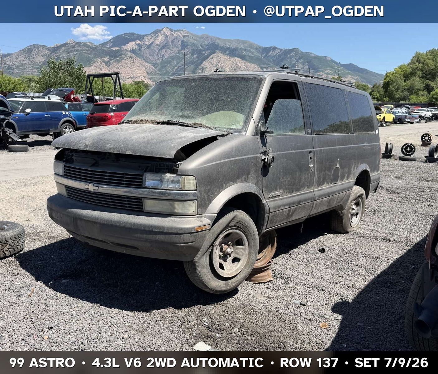 1999 Chevrolet Astro Parts - UTPAP Ogden