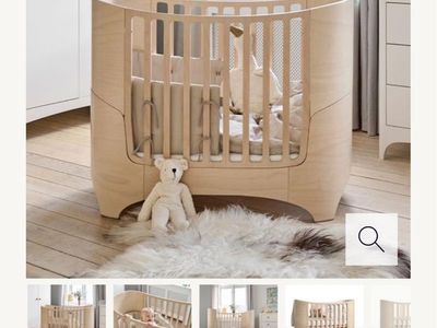 Designer, baby crib, European, high-end