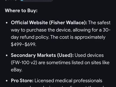 Fisher wallace electrical stimulator
