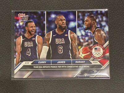 Stephen Curry LeBron James Kevin Durant Topps Now