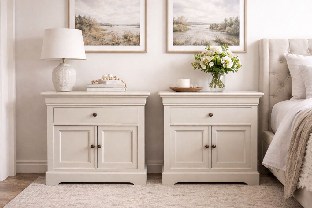 Stanley Mt. Airy Nightstands – Solid Wood Pair