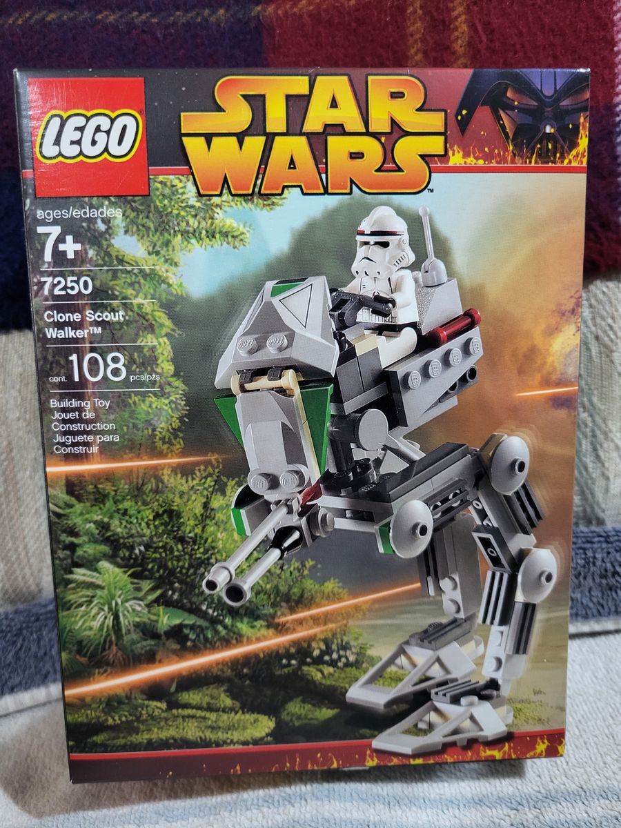 LEGO STAR WARS CLONE SCOUT WALKER  2005 ISSUE