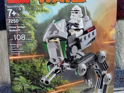 LEGO STAR WARS CLONE SCOUT WALKER 2005 ISSUE