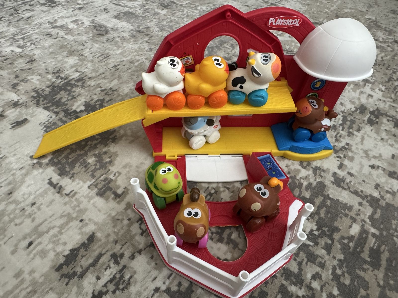 Playskool barn and animals