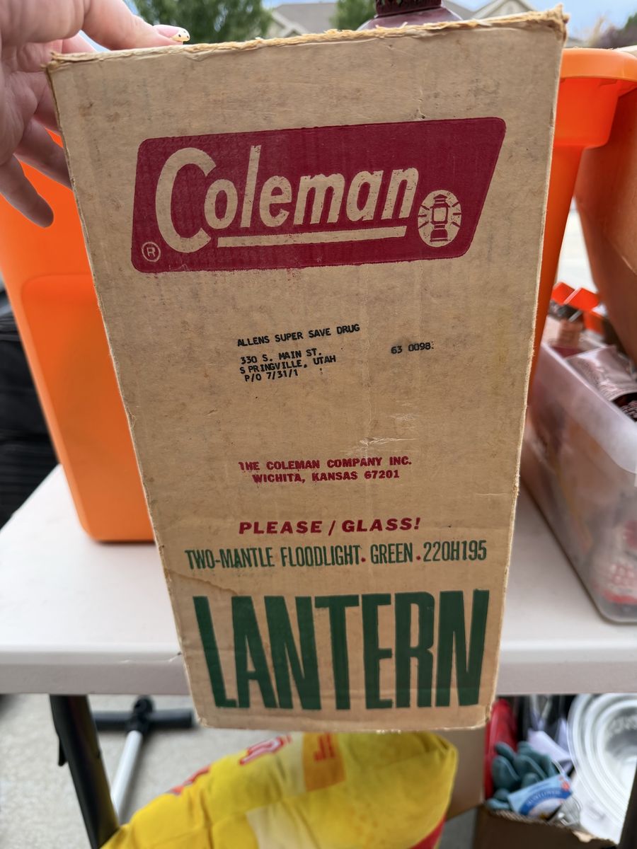 Vintage Coleman Lantern