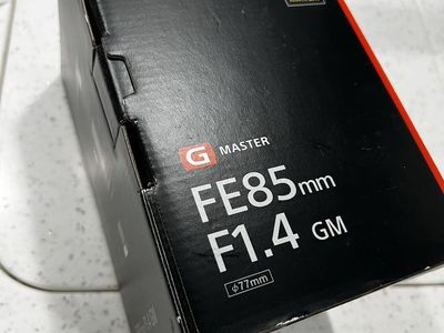 Brand New Sony FE 85mm f/1.4 GM Master Prime Lens & FE 24-70mm f/2.8 GM Zoom Lens for E-Mount Alpha Cameras