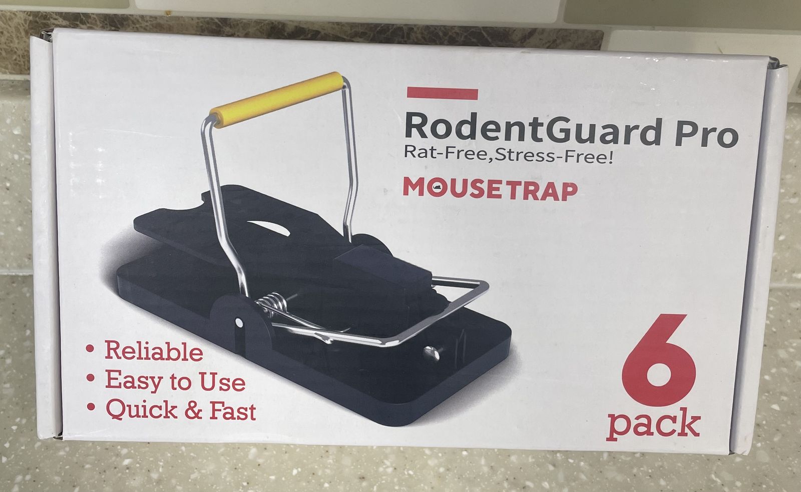 RodentGuard Pro Mousetrap 6- Pack
