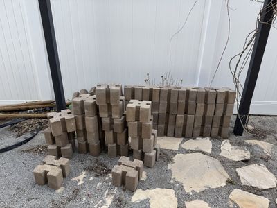 52 Concrete Retaining Wall Blocks