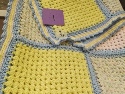 Handmade Crocheted Baby Blankets - Soft & Cozy (Various Colors/Patterns)