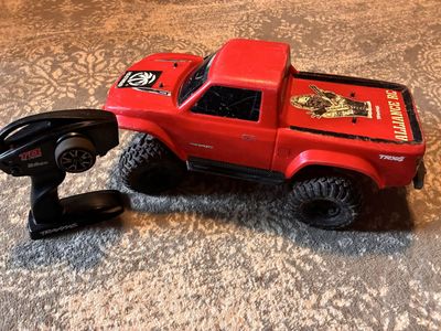 Traxxas TRX-4 Sport RC Crawler Red Truck with TQ 2.4GHz Transmitter