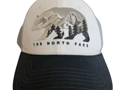 The North Face Embroidered Bear Logo Trucker Hat