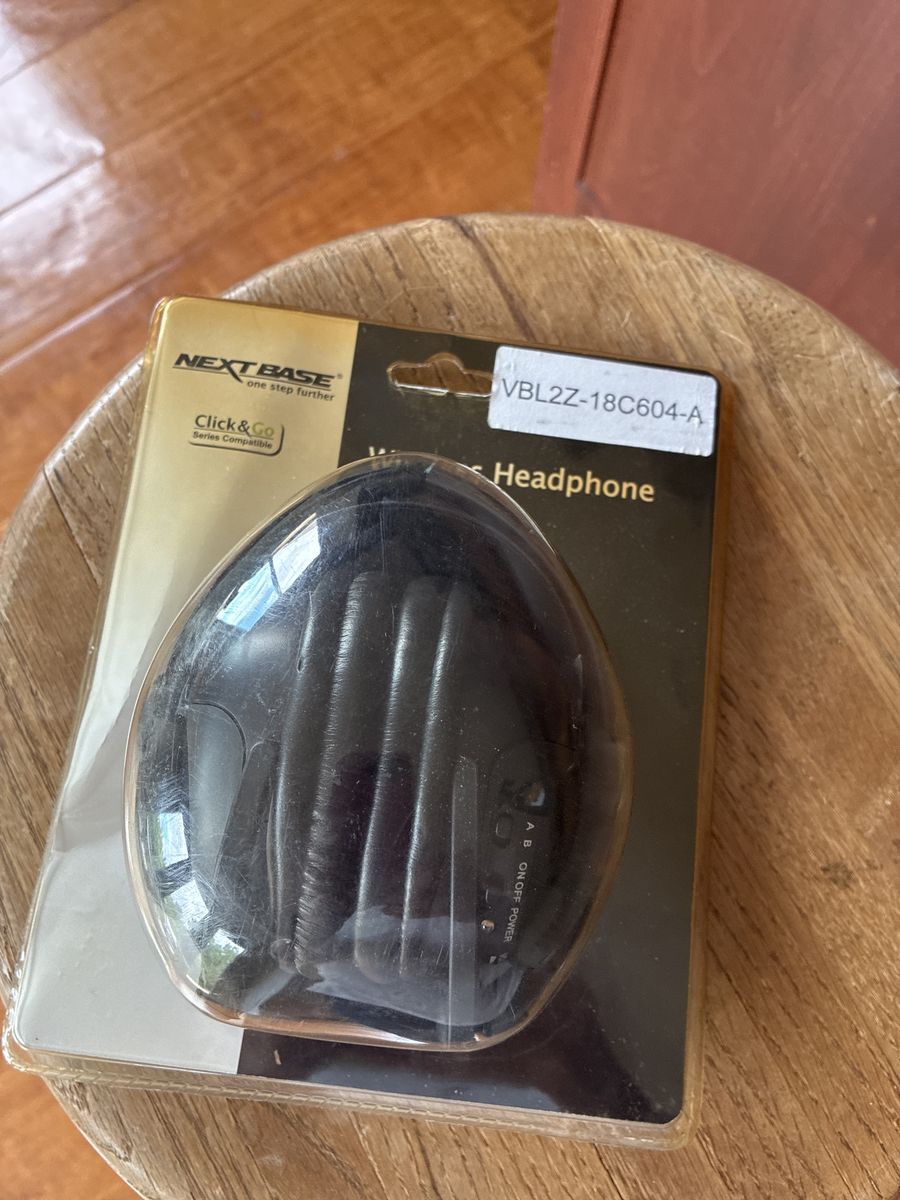 Next Base Click & Go Series Compatible Wireless Headphones VBL2Z-18C604-A, Black