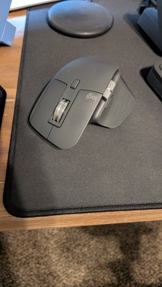 Logitech MX Master 3S Wireless Performance Mouse Dark Gray (Used)