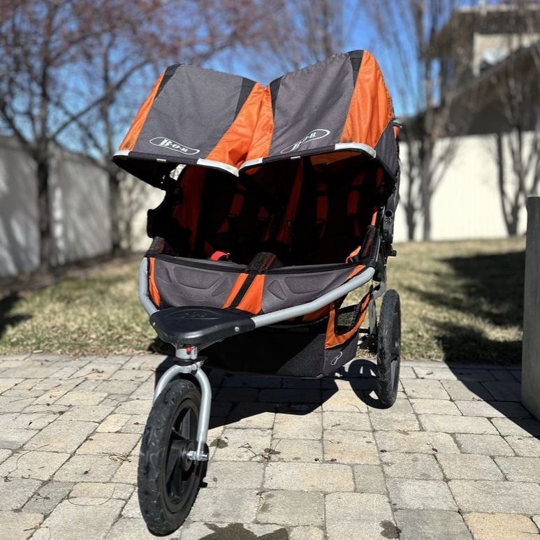 CLEAN BOB Revolution Duallie Double Jogging Stroller