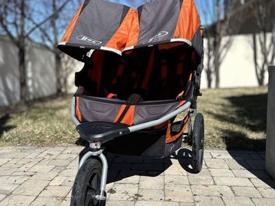 CLEAN BOB Revolution Duallie Double Jogging Stroller