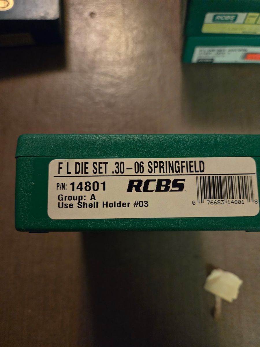 RCBS F.L. Die Set .30-06 Springfield P/N 14801