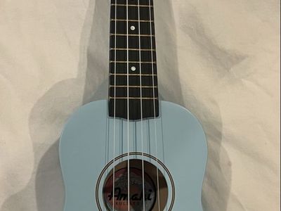 Amahi Light Blue Ukulele with Bag