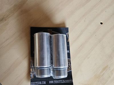 Throttle addiction 3 inch fork extensions!!