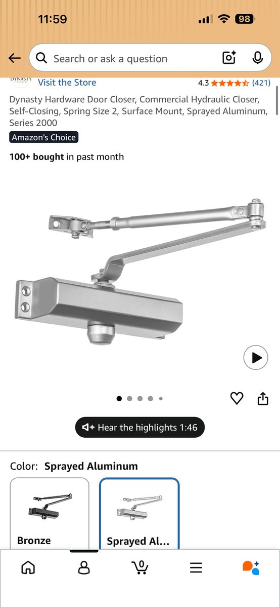 Commercial Door Closer