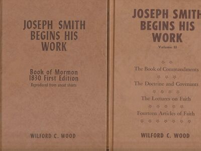 Joseph Smith Begins His Work (Vol. 1 and 2)